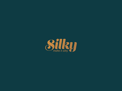 Silky brand branding clean elegance elegant fashion logo minimal perfume product