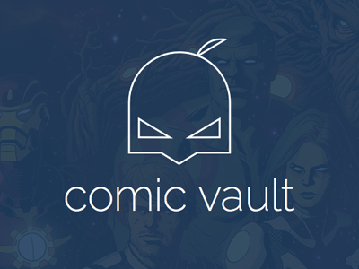 Comic Vault comics logo teaser vault