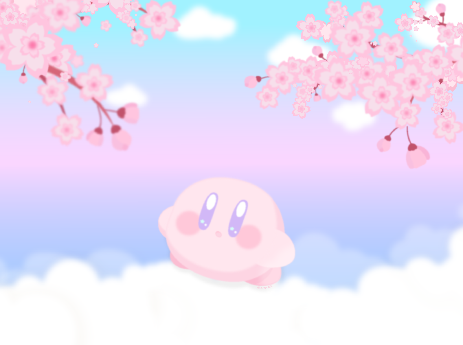 Aekkalisa on Kirby BG Kirby art Anime  Kawaii Japan Anime Cute HD phone  wallpaper  Pxfuel