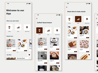 Cafe Mobile App