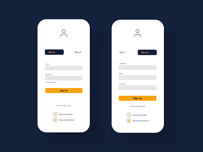 Simple Sign UI