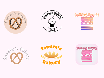 Bakery shop bakerylogo design freestyle icon illustration logo sweet
