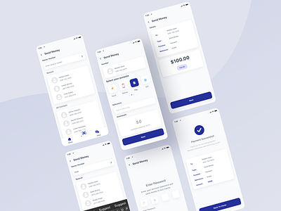 Send Money UI Kit- Digital Wallet App