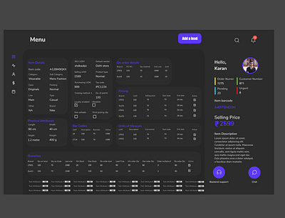 CRM analytics app clean clean ui colorful crm portal dark theme dashboad design figma minimal ui ux