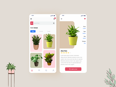 Plants App(Concept)