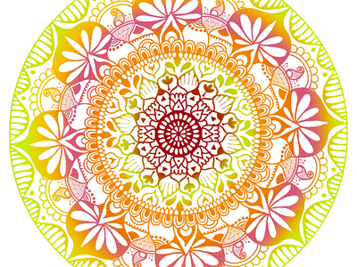 A colorful mandala