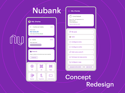 Nubank concept redesign concept redesign