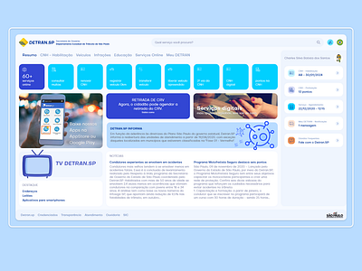 Concept Redesign for DETRAN São Paulo