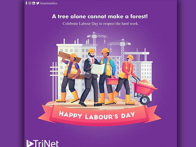 Labour Day - Social Media Post