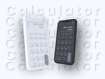 Daily UI :: 004 - Calculator