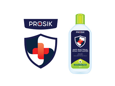 PROSIK logo & label design branding design illustration label packaging packaging design