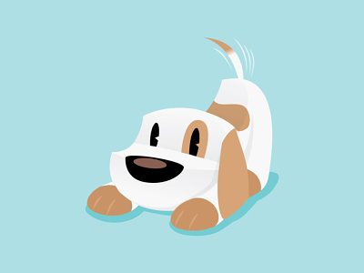 Cute Dog cartoon character character design design dog dog illustration illustration mascot character mascot design pet vector