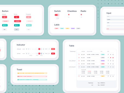 wms component dashboard ui webdesign