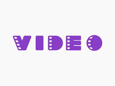 Video typography