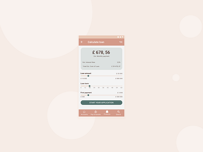 Daily 004 - Calculator calculator daily004 dailyui loan