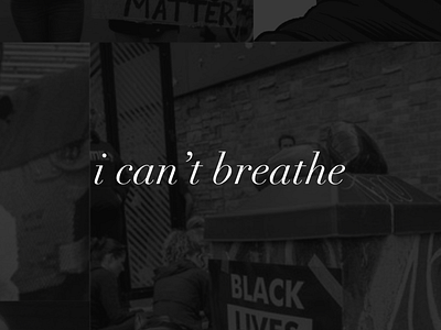 justice // i can’t breathe // graphic