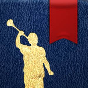 Church App Icon gold icon leather ribbon