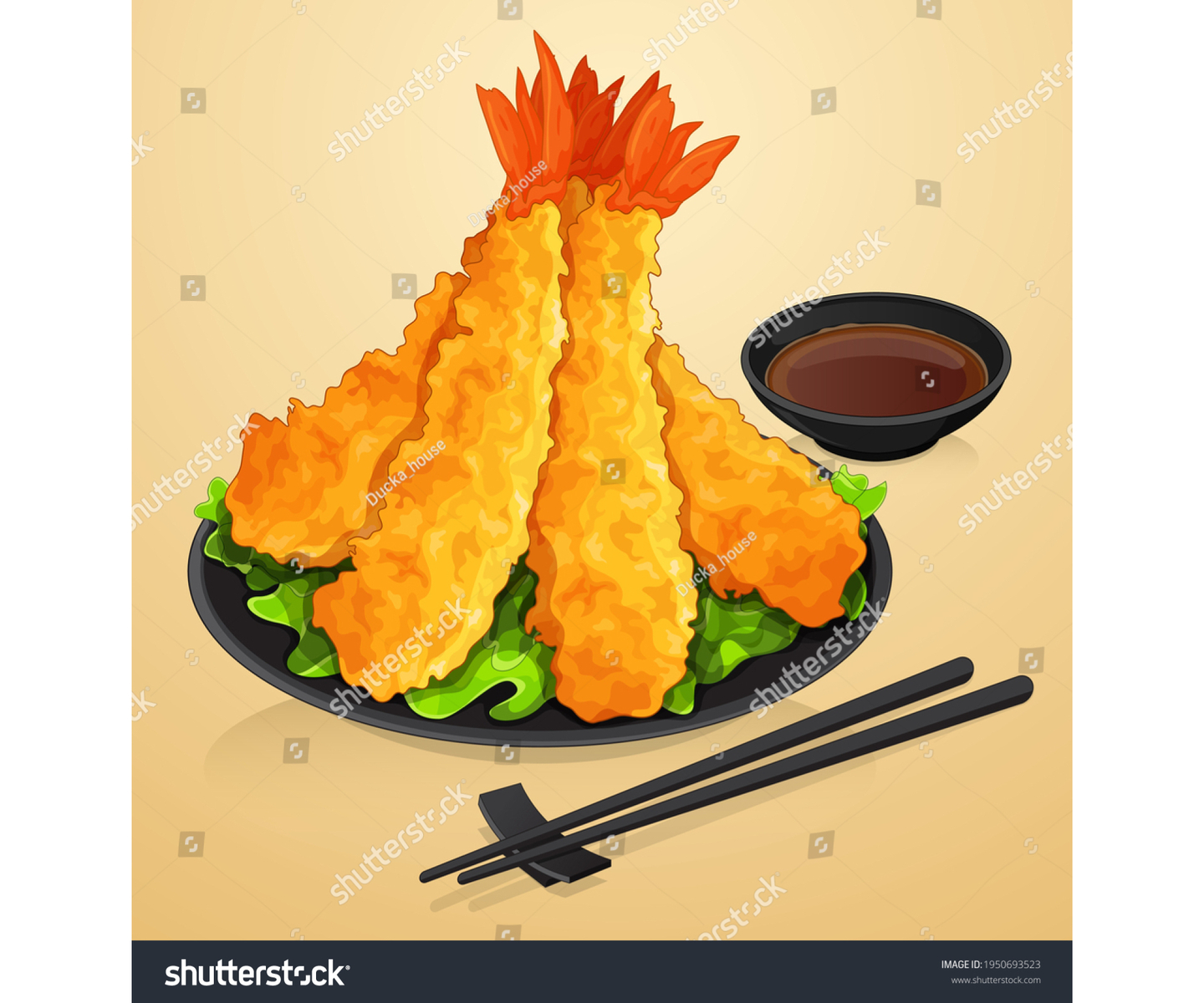 clipart fried shrimp