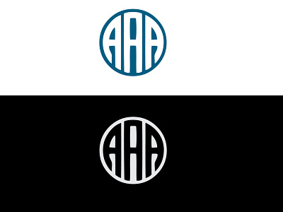 #monogram AAA letter logo