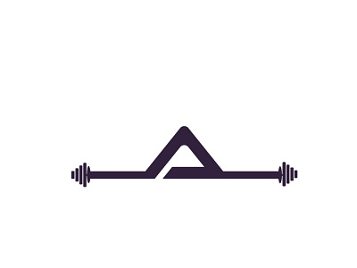 # creative modern fitness, gym, warrior, monogram, initial logo