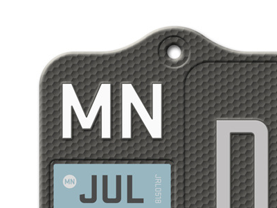 MN Plate license plate minnesota