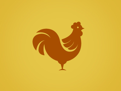 Chicken chicken orange yellow
