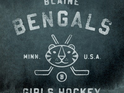Blaine Bengals hockey hoodie minnesota tiger