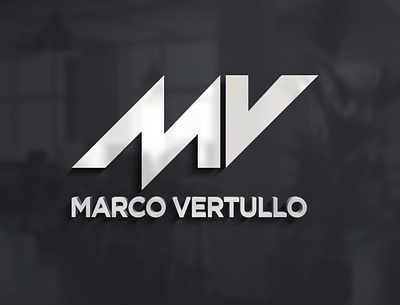 Marco Vertullo Personal Logo design designer graphicdesign illustration logo logodesign logodesigner logotype marcovertullo