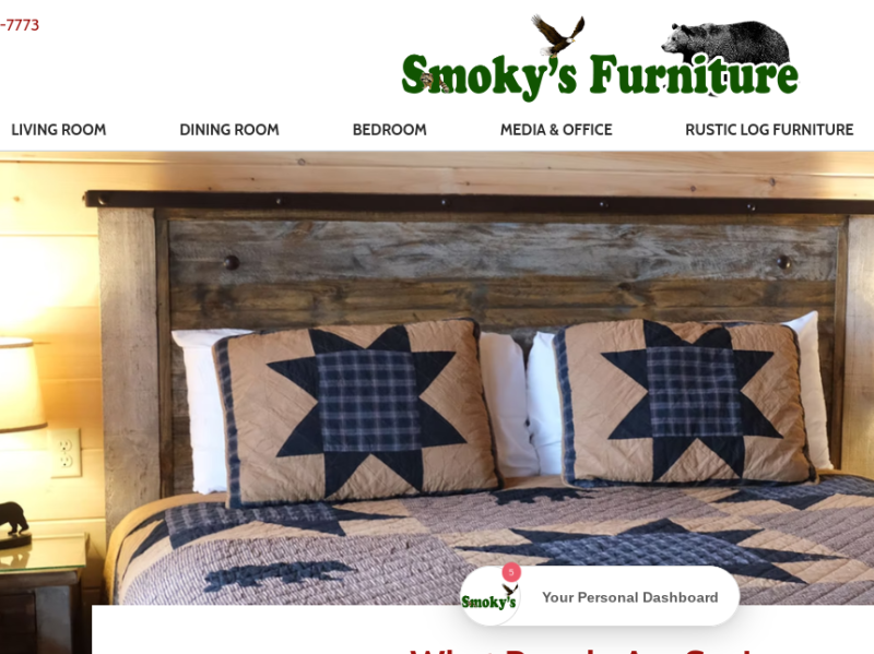 Sevierville and Pigeon Furniture Store by luciferhigashi on Dribbble