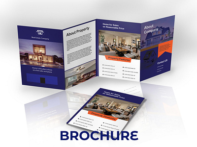 Brochure Template branding illustration