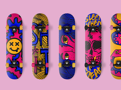 Deck Design design illustration product design skate deck skateboard graphics skateboards