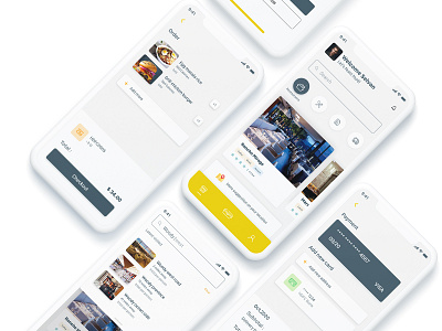 Food Delivery App Concept foodapp iphonex product design ui uiux