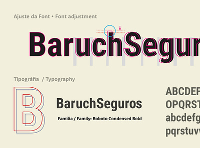 Baruch Seguros • Visual Identity brand brand identity branding brands identidade visual logo logotipo marcas type visual identity