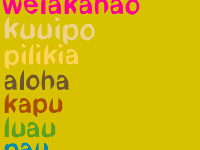 kaholo moana type typedesign typography