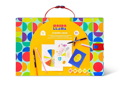 Mondo Llama art color design mondo llama packaging target