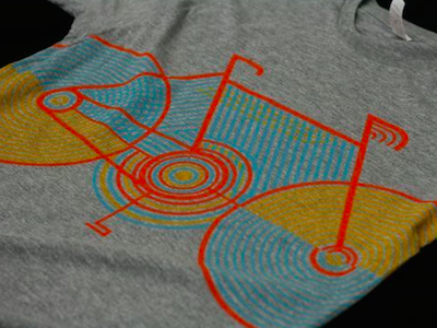 Artcrank 2014 tshirt artcrank bicycle bike design poster