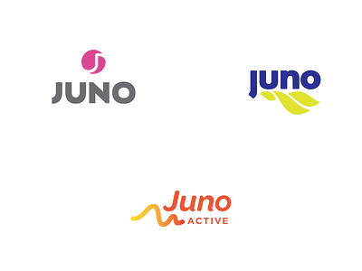 Juno Active active activewear athletic brand clothing design identity juno junoactive logo