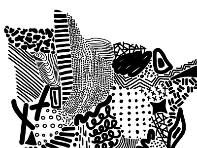 Dooodles design doodle illustration minnesota mn pattern process quilt shape sketch