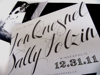 JQS prints print typography wedding