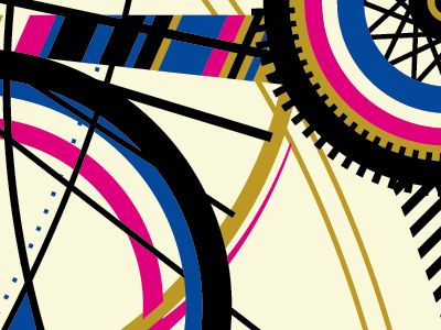 Artcrank Interbike bike color pattern