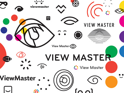 ViewMaster brand design eye future identity logo view viewmaster virtual
