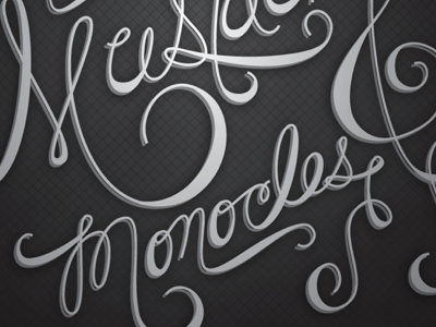 Classier classy lettering swsed type typography