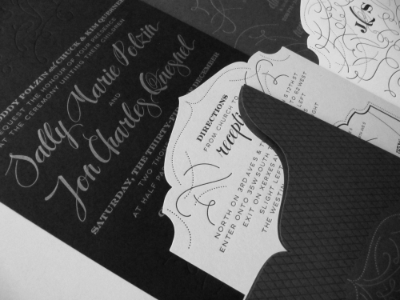 Letterpress prints invitations letterpress print typography wedding