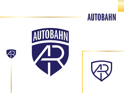 Autobahn Registry auto badge car design logo