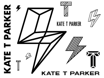 Kate Parker lightning bolt logo photographer