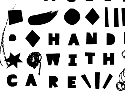 Children illustration kazootie lettering swsed typography