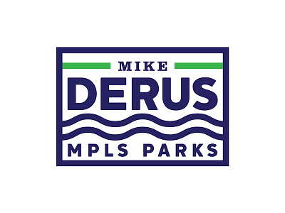 Derus for Parks brand campaign design election logo parks political