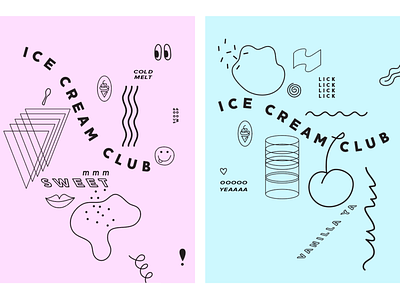 Ice cream design ice cream illustration