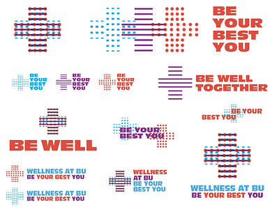 Wellness brand design health logo medical wellness