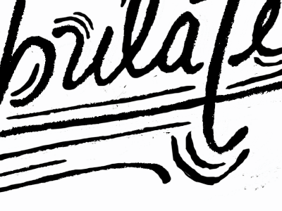 Vicambulate lettering